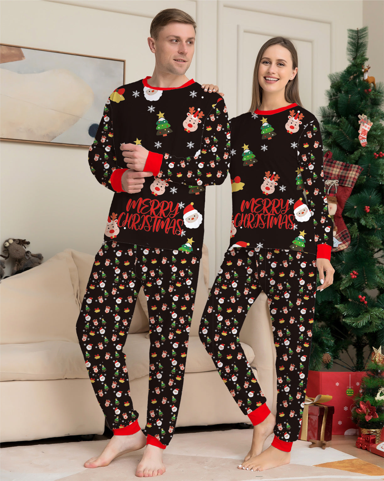 Family Christmas Matching Pajamas Set - Christmas Pajamas For Family