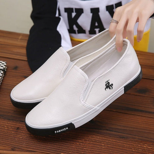 Casual Shoes Men Comfortable PU Leather Mens Loafers Handmade Design