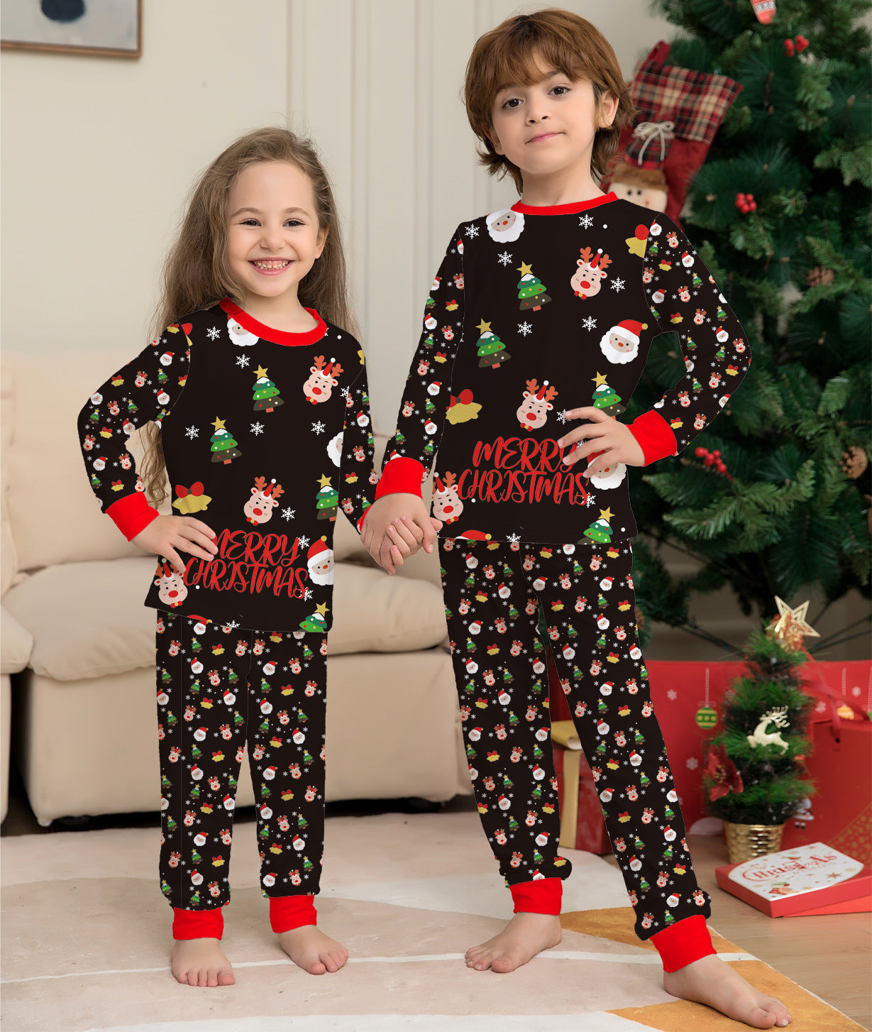 Family Christmas Matching Pajamas Set - Christmas Pajamas For Family